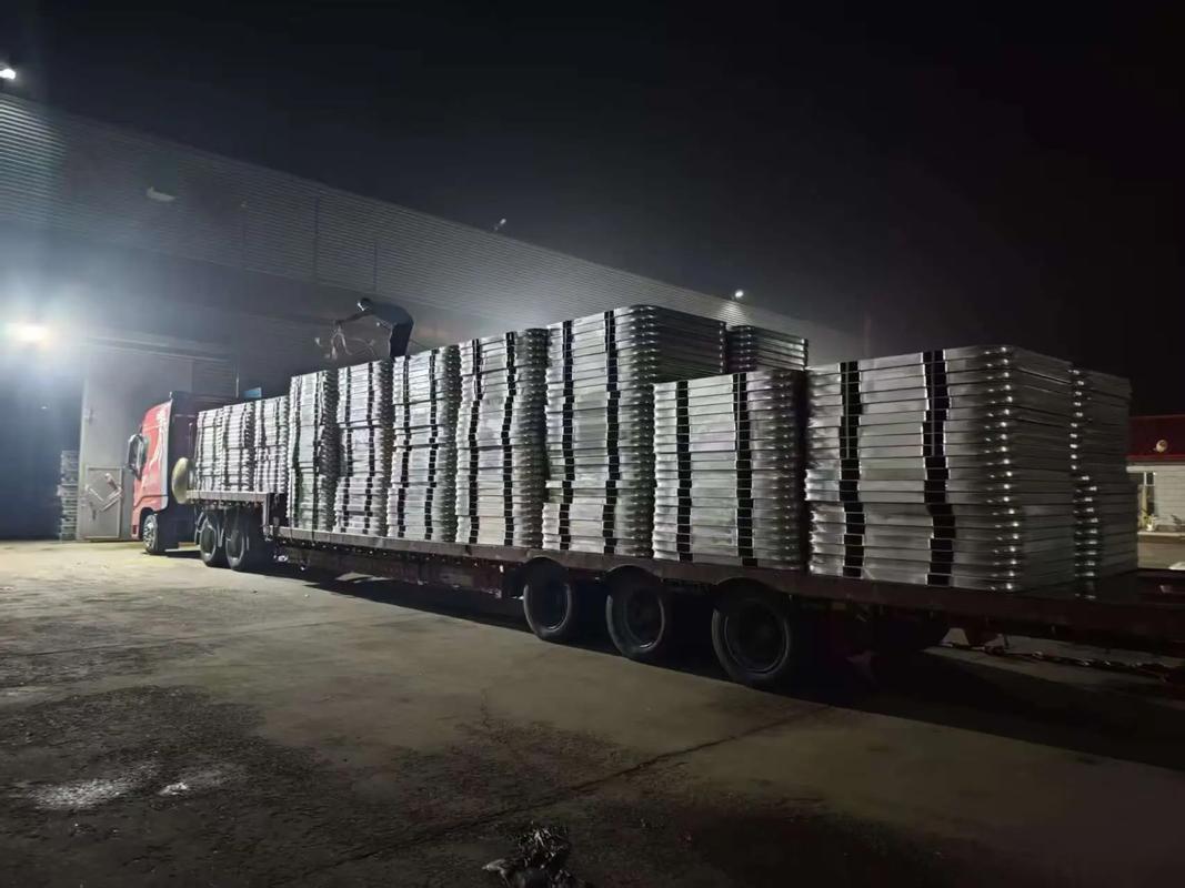500个金属叉车托盘给客户发货#源头工厂 #金属叉车托盘 #